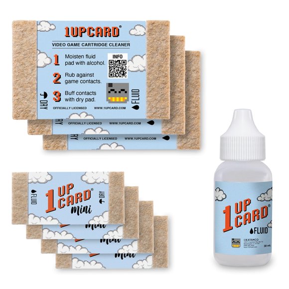 Kit de Limpieza 1UPcard 30 ml de Líquido y Tarjetas