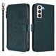 thumbnail image 2 of Funda Cartera Mariposa para [Samsung Galaxy S21 Plus] con Soporte y Cremallera Verde oscuro, 2 of 6