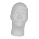 thumbnail image 5 of Cabeza de Maniquí de Espuma para Peluca Masculina, Soporte Portátil, Ligero, Multifuncional, Profesional, con Base Estable, para Exhibición de Sombrer, 5 of 5