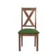thumbnail image 1 of Silla Segovia Tela Velvet Verde, 1 of 2