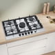 thumbnail image 5 of Encimera a Gas Bosch 75cm 5 quemadores Inox, 5 of 6