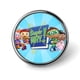 thumbnail image 1 of Super Why-Theme Round Button Badge: Premium Metal Construction, Ideal for High-End Events 2.8 cm, 1 of 6