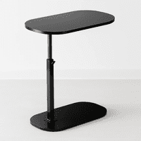 Klik Muebles - Mesa De Noche Ajustable En C Para Cama Y Sofá - Negro