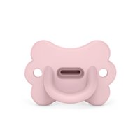 Suavinex - Chupete 0-6 Meses Todosilicona Fisiologico Butterfly Rosa