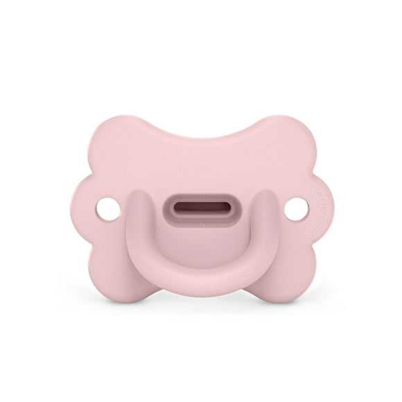 Chupete 0-6 Meses Todosilicona Fisiologico Butterfly Rosa