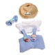 thumbnail image 1 of Mini Muñeca Ropa Con Sombrero Camisola Pantalones Para Niños De 4 A 7 Años 8 A 10 Años Muñeca Colgante Azul, 1 of 3