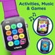 thumbnail image 2 of Reloj Inteligente Vtech KidiZoom DX4 Morado, 2 of 3