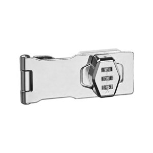 Bothyi - Cerradura De Puerta De Gabinete, Cerradura De Cajón Para Archivador, Puerta De Granero, Garaje, Argent