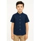 thumbnail image 3 of Camisa Niño Lino Manga Corta Fresca Y Elegante, 3 of 3