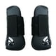 thumbnail image 2 of 1 Par PU Tendon Boot Fetlock Boots Transpirable Antideslizante Entrenamiento Negro L, 2 of 3