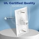 thumbnail image 2 of Placa de pared Ethernet VCE Cat6 1000 Mbps PoE, 2 of 3