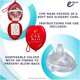 thumbnail image 4 of Kit de mascarillas de resucitación cardiopulmonar Endure para adultos, paquete de 6 con funda blanda roja y guantes, 4 of 6