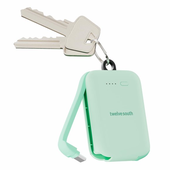 Banco de energía Twelve South Mini USB-C color menta