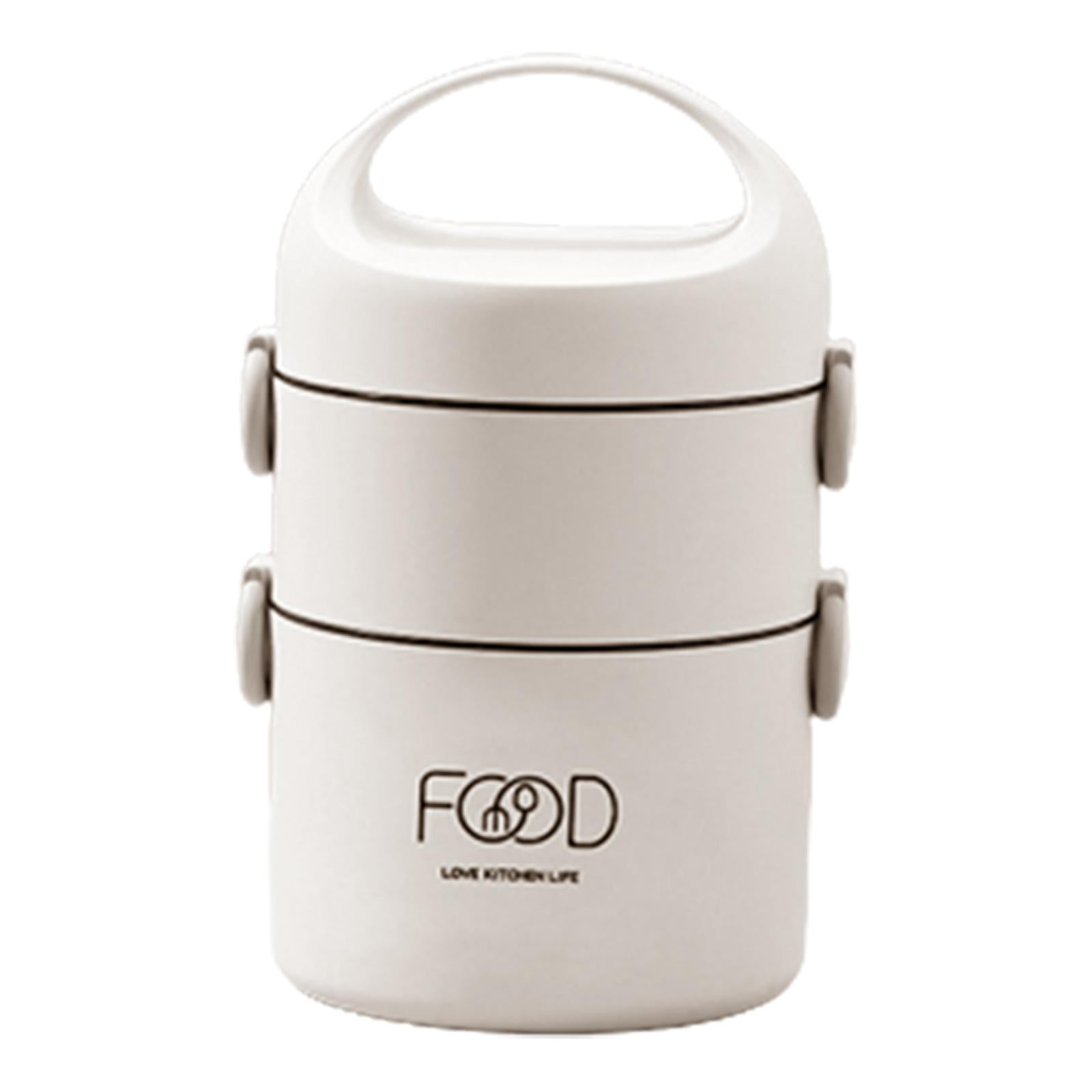 Bothyi - Fiambrera Para Adultos, Compartimento A Prueba De Fugas Portátil Para Trabajadores De Oficina, 2 Niveles