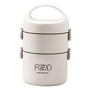 Bothyi - Fiambrera Para Adultos, Compartimento A Prueba De Fugas Portátil Para Trabajadores De Oficina, 2 Niveles