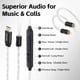 thumbnail image 2 of Auriculares Intraauriculares HiFi KEFINE Klean con Cable, Transductor Dinámico DLC de 10 mm, Boquillas Intercambiables y Cable Desmontable de Cobre Plateado 0,78 mm para PC y Juegos, 2 of 10