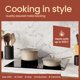 thumbnail image 3 of Juego de utensilios de cocina BAKKENMASTER de 22 piezas, antiadherente, blanco, 3 of 7