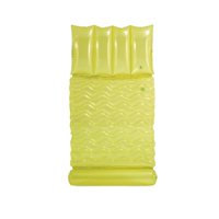 Hamaca Colchoneta Inflable Intex 173X89 Cm Amarilla