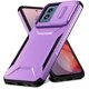 thumbnail image 1 of Funda Resistente para Motorola Moto G Play 4G 2024 con Tapa Deslizante y Protección Militar Morado, 1 of 6