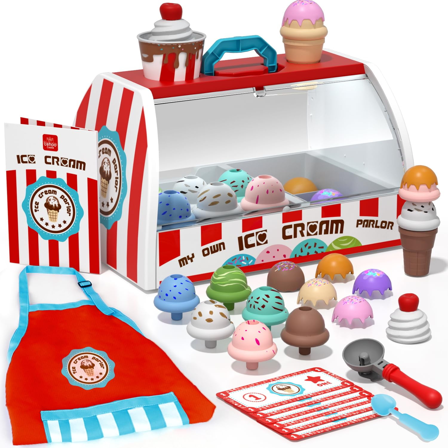 Ice Cream Toys Lehoo Castle Para Niños De 3 A 5 Años