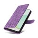 thumbnail image 4 of Funda tipo cartera FOXDOCK para Huawei Nova 12 , diseño girasol en relieve, cuero PU, cierre magnético, soporte y tarjetero, 4 of 5