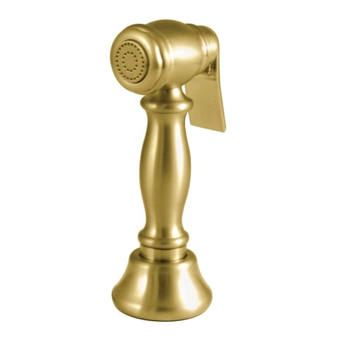 Grifo De Cocina Kingston Brass Vintage Con Rociador Lateral