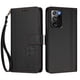 thumbnail image 3 of Funda Cartera Trébol para Samsung Galaxy Note 20 Ultra con Ranuras Tarjetas y Carga Inalámbrica Negro, 3 of 6