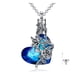 thumbnail image 1 of Collar relicario cenizas o recuerdos rosas en mi corazon, 1 of 3