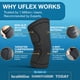 thumbnail image 2 of Rodillera de compresión UFlex Athletics talla grande negra, 2 of 9