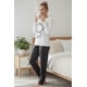 thumbnail image 3 of Pijama Micropolar Mujer Hello Kitty beige S, 3 of 8