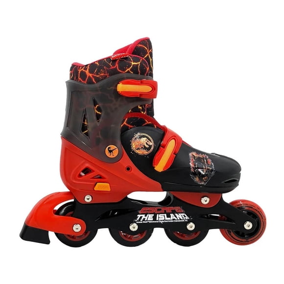 Patines Ajustables En Línea Jurassic World Talla 35 al 38