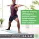 thumbnail image 5 of Esterilla de yoga Gaiam Essentials Premium con bandolera negra, 5 of 9