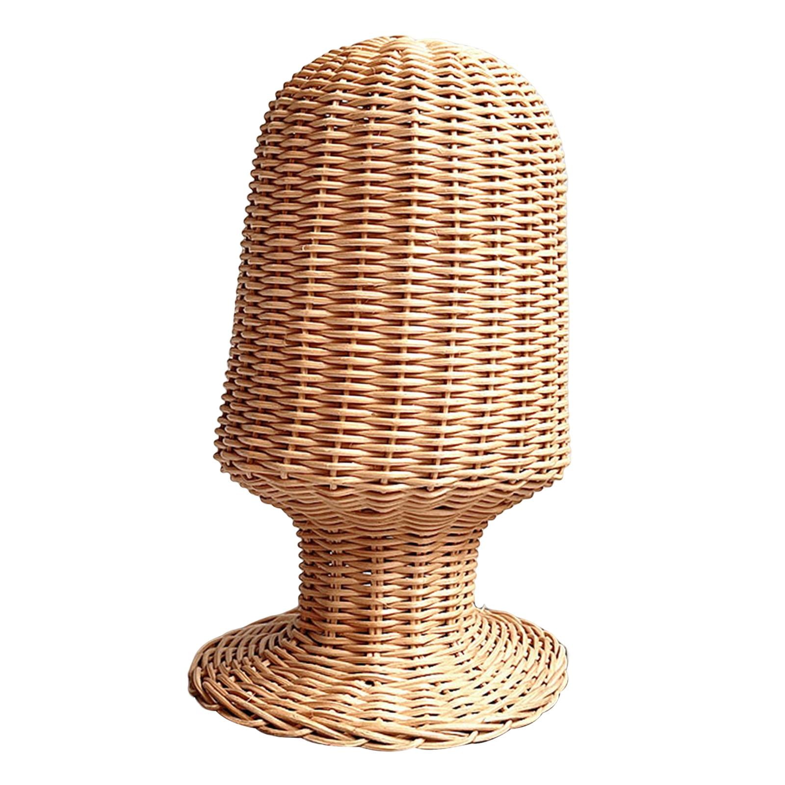 Bothyi - Soporte De Exhibición De Almacenamiento De Mesa De Estante De Sombrero Pastoral Para Guardarropa De Hotel De Oficina 54,5 Cm X 19 Cm X 30 Cm