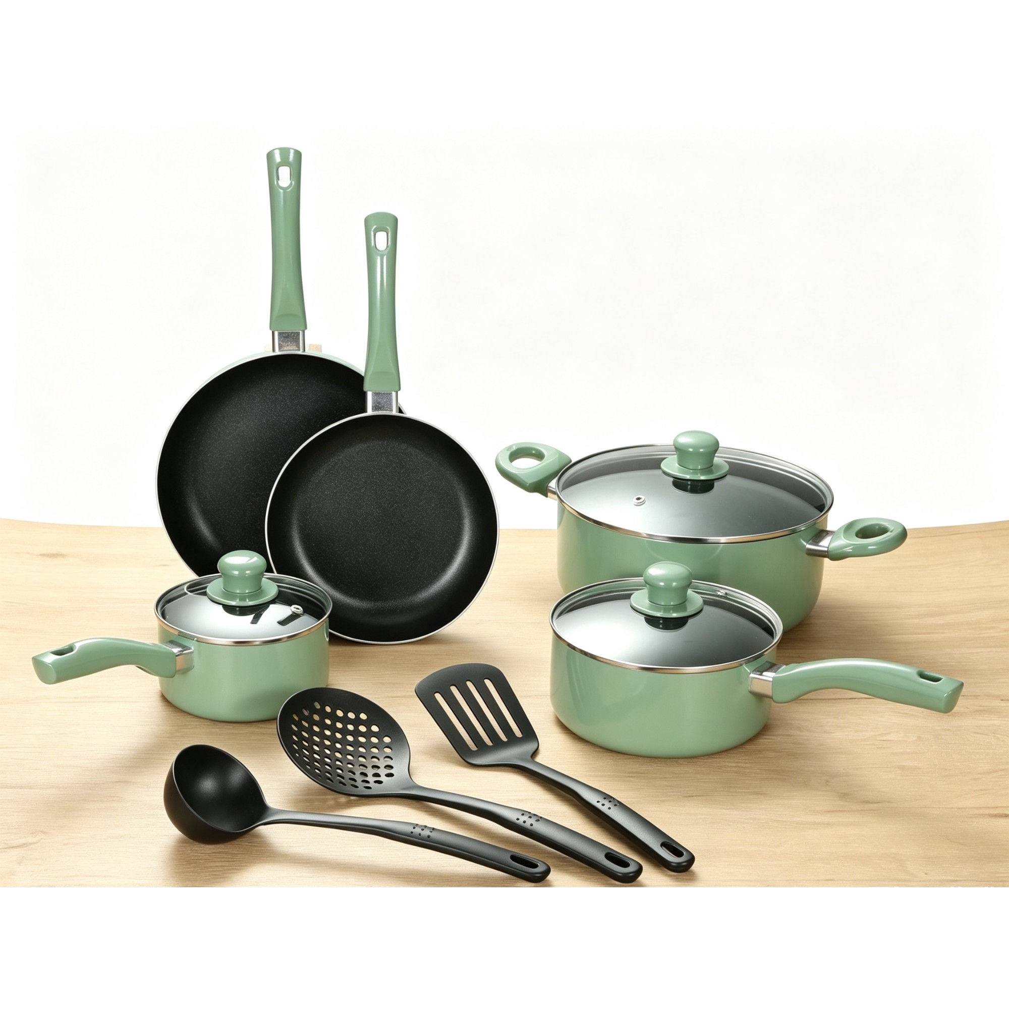 Bateria Cocina Aluminio 11 Piezas