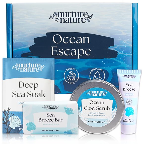 Set de Regalo para Baño Vegano Nurture by Nature de 4 Piezas