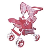 Ali Chile - Coche Muñecas Metalico Grande Rosado