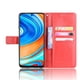 thumbnail image 4 of Funda tipo libro para Xiaomi Redmi Note 9S/9 PRO, cartera todo‑en‑uno, funda multifuncional con tarjetero y correa de muñeca desmontable, 4 of 4