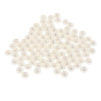 Magideal - De De Imitación Espaciadoras De Para Pulseras Suministros Para La Fabricación De Joyas , Beige 6Mm 500Uds