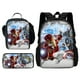 thumbnail image 1 of Cartoon Man M-Marvels Iron 3 pcs set Child School Backpack with Lunch Bags ,Pencil Bags School Bags for Boys Girls Best Gift, 1 of 3