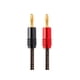 thumbnail image 1 of Cable de altavoz Monoprice Premium, trenzado, 14 AWG, 0,9 m, rojo y negro, 1 of 7