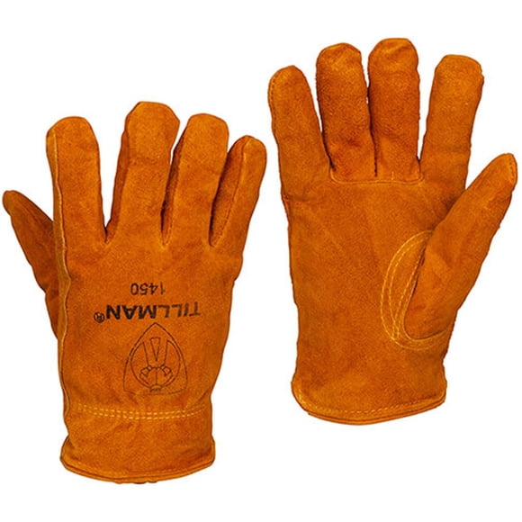 Guantes Tillman 1450 de Cuero Vacuno Dividido con Forro de Pile XL