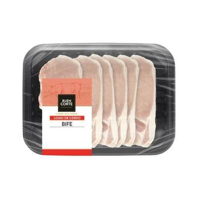 Lomo De Cerdo Bife 500 G El Buen Corte