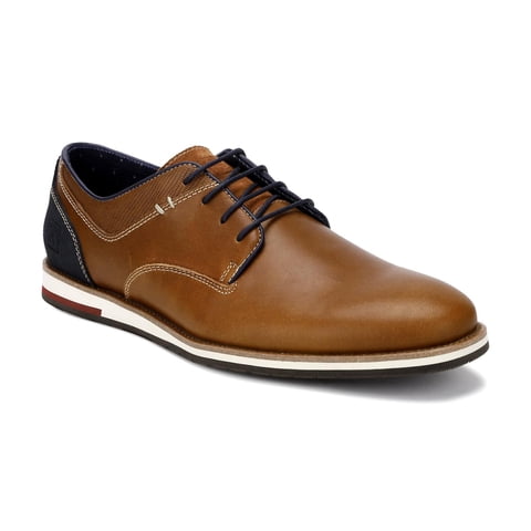 Zapato Casual Hombre Cuero Shelford-0-04 Cardinale Marron Claro 39