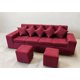 thumbnail image 1 of sofa napoleon de 4 cuerpos / burdeo, 1 of 1