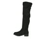 thumbnail image 4 of Bota Larga Gamuza Mujer 32 Yassne Negro, 4 of 5