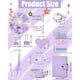 thumbnail image 2 of Set Accesorios Escritorio LXEVIHK 26Pcs Organizador Morado, 2 of 3