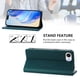 thumbnail image 3 of Funda Billetera con Soporte para iPhone 17e/iPhone 16e Bloqueo RFID Plegable Verde oscuro, 3 of 6