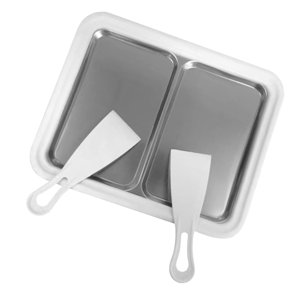 Bothyi - Máquina Para Hacer Crema Instantánea Casera, Sartén Fría, Placa Para Sorbetes, Yogur Helado, Helado Blanco