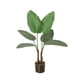thumbnail image 3 of Plantas Artificiales En Maceta Verde Para Regalo De Inauguración De La Casa Rincón Del Baño Exterior Palmera Viajera, 3 of 5