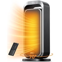 Calentador Eléctrico Dreo Quiet De 1500 W Con Oscilación Remota De 70°